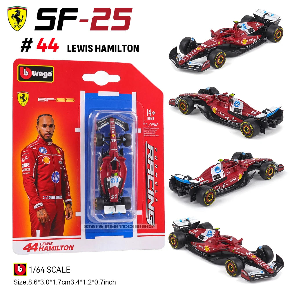 Ferrari Formula 1 SF25 2025 1:64 Model