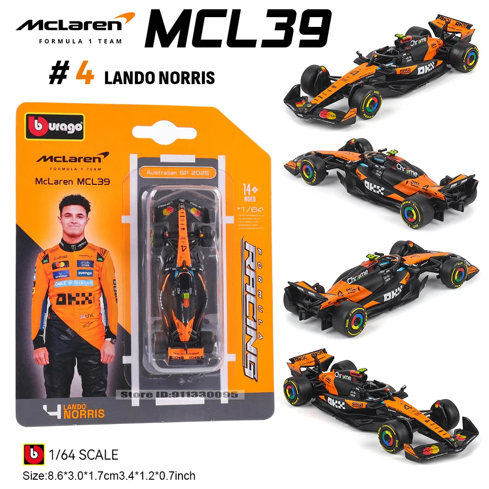 McLaren Formula 1 MCL39 2025 1:64 Model