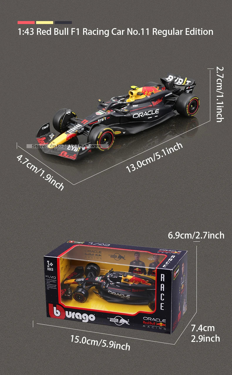 Red Bull Racing Formula 1 RB19 & RB20 1:43 Models