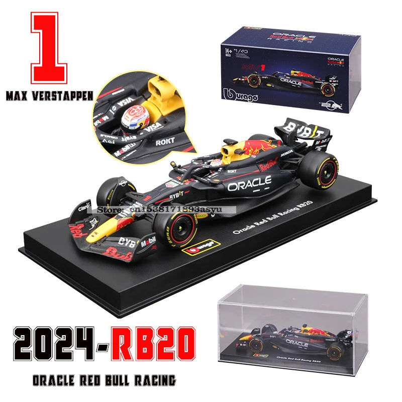 Red Bull Racing Formula 1 RB19 & RB20 1:43 Models