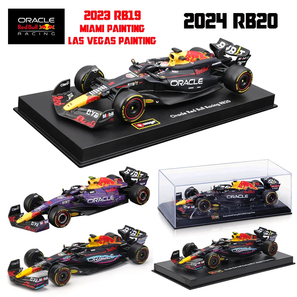 Red Bull Racing Formula 1 RB19 & RB20 1:43 Models