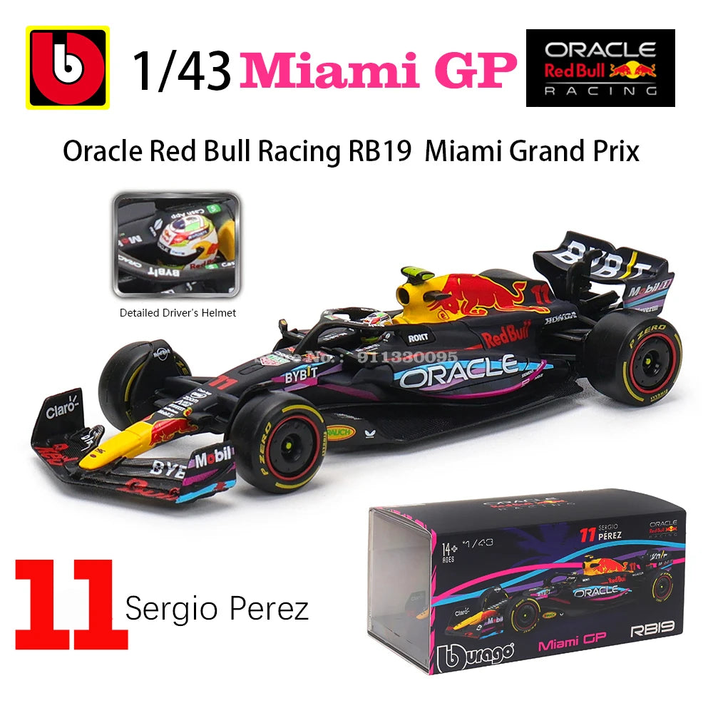 Red Bull Racing Formula 1 RB19 & RB20 1:43 Models
