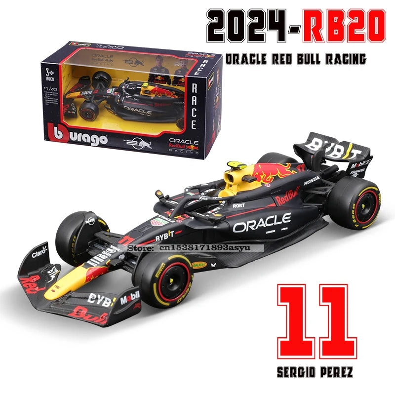 Red Bull Racing Formula 1 RB19 & RB20 1:43 Models