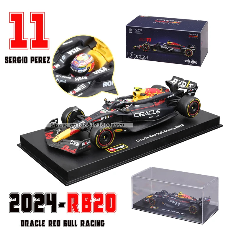 Red Bull Racing Formula 1 RB19 & RB20 1:43 Models