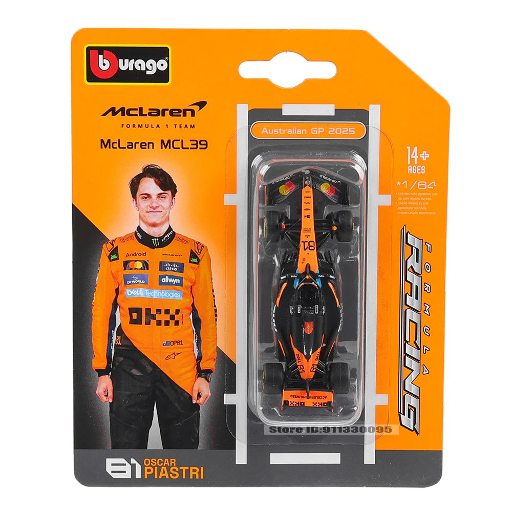 McLaren Formula 1 MCL39 2025 1:64 Model