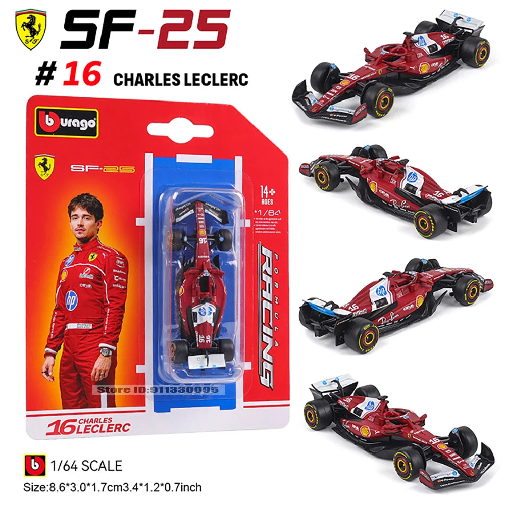 Ferrari Formula 1 SF25 2025 1:64 Model